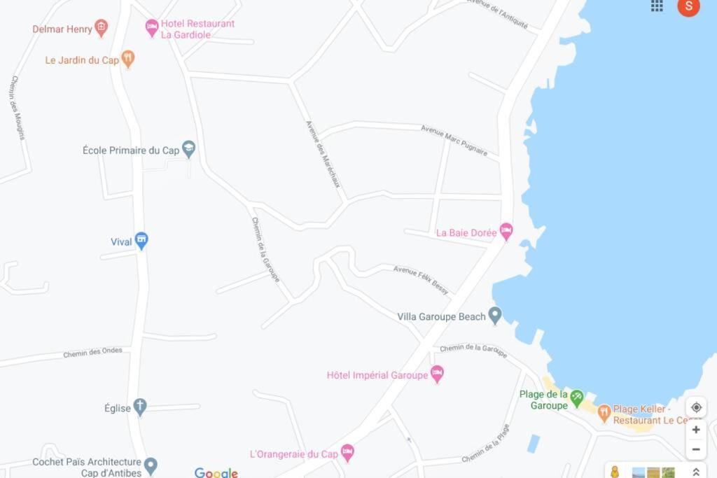 Apartmán Cap D'Antibes Exteriér fotografie